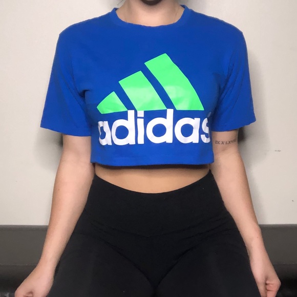 adidas crop shirt